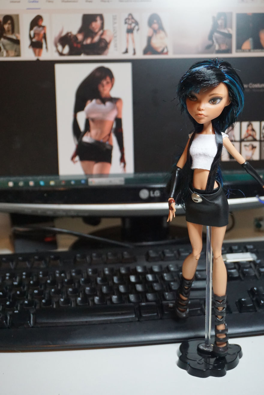 I Recreate Dolls Into People's Favorite Characters From Games, Movies And Pop Culture I Recreate Dolls Into People's Favorite Characters From Games, Movies And Pop Culture