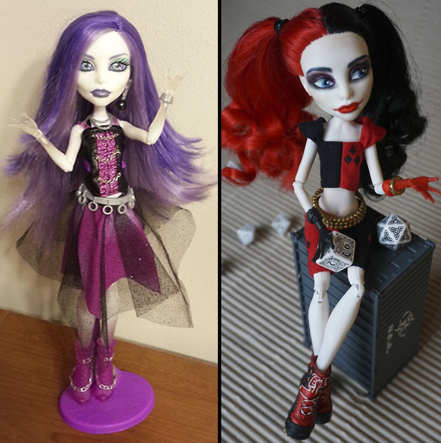 I Recreate Dolls Into People's Favorite Characters From Games, Movies And Pop Culture