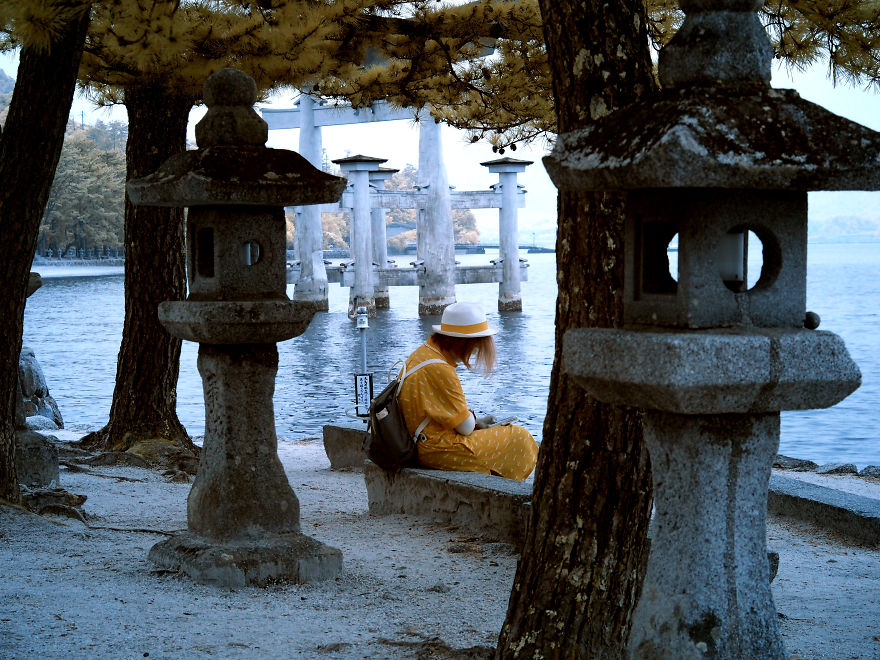 I Took Infrared Photos Of Japan To Show It In A New Light I Took Infrared Photos Of Japan To Show It In A New Light