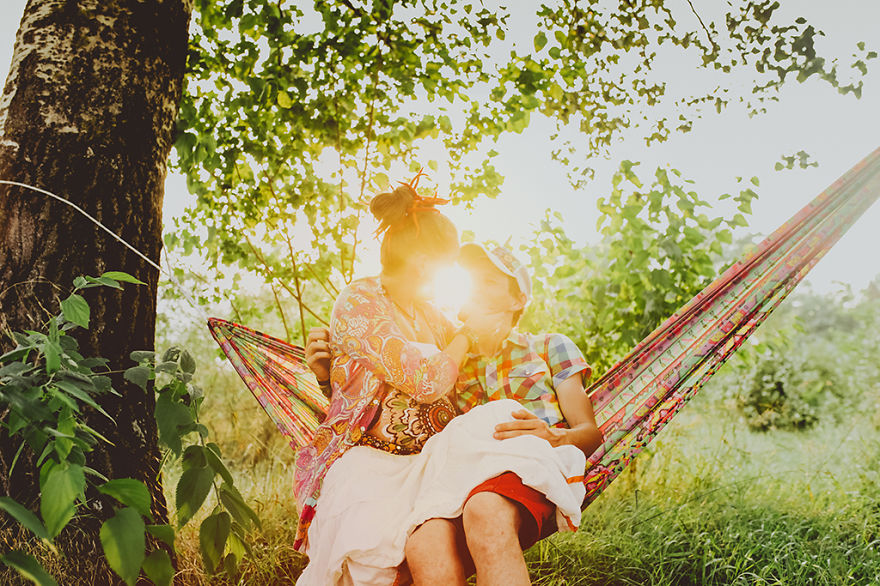 When Hippies Are Expecting A Baby