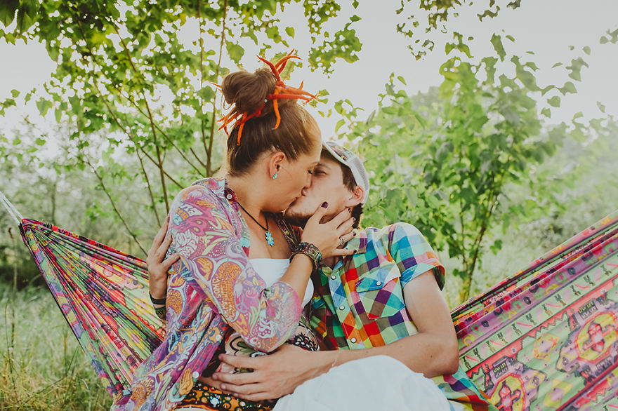 When Hippies Are Expecting A Baby