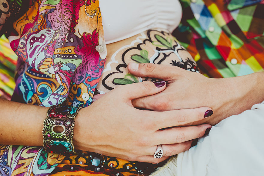 When Hippies Are Expecting A Baby