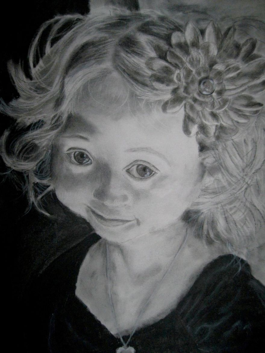 A Little Bit Of Charcoal And A Lot Of Love Lead To These Paintings A Little Bit Of Charcoal And A Lot Of Love Lead To These Paintings