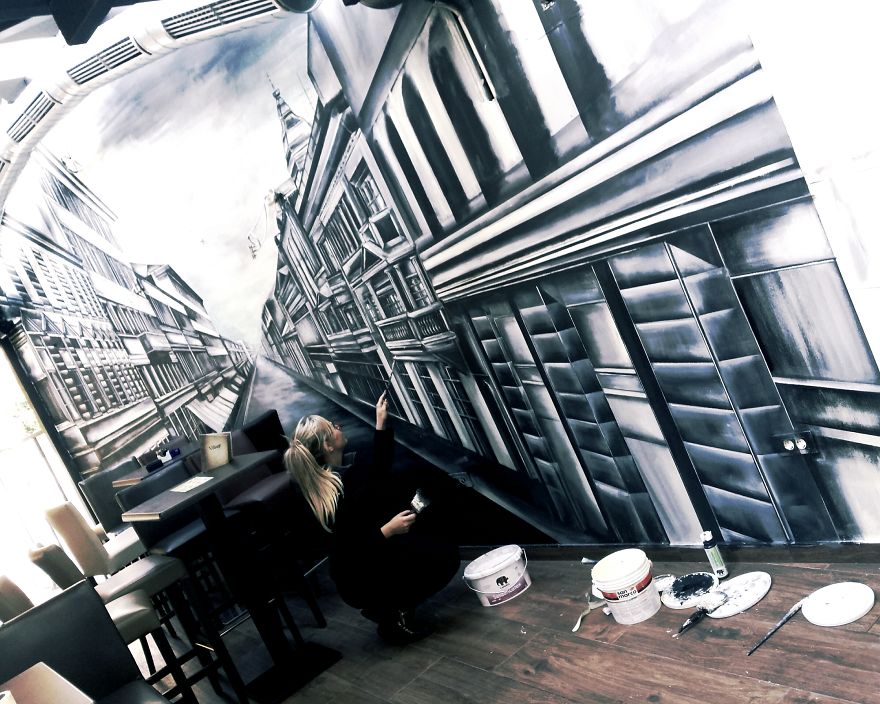 Mural Artist Transforms Boring Walls Into Works Of Art Mural Artist Transforms Boring Walls Into Works Of Art