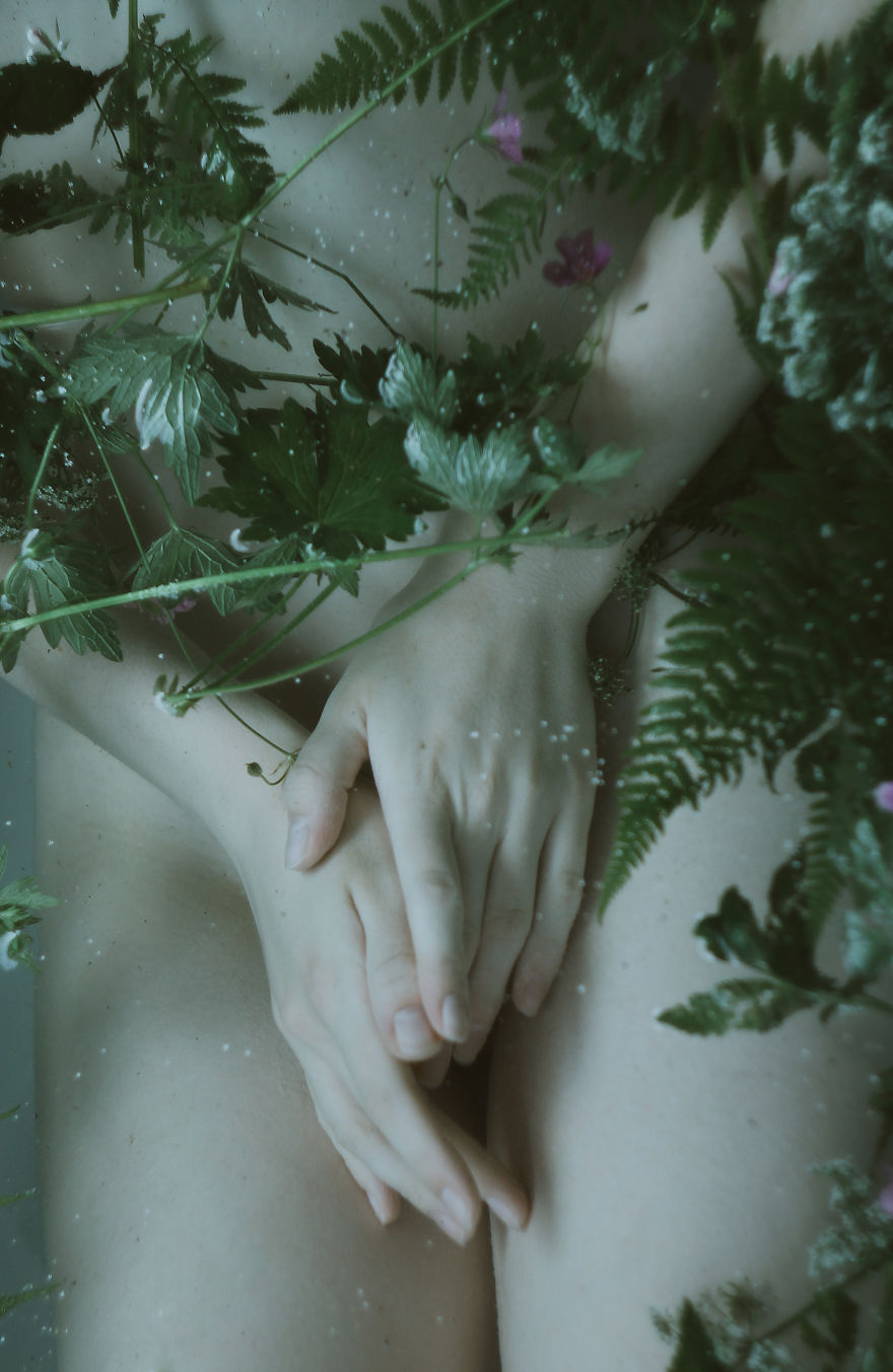Feminity And Water: Harmony Of The Person And Nature In My Photo Series