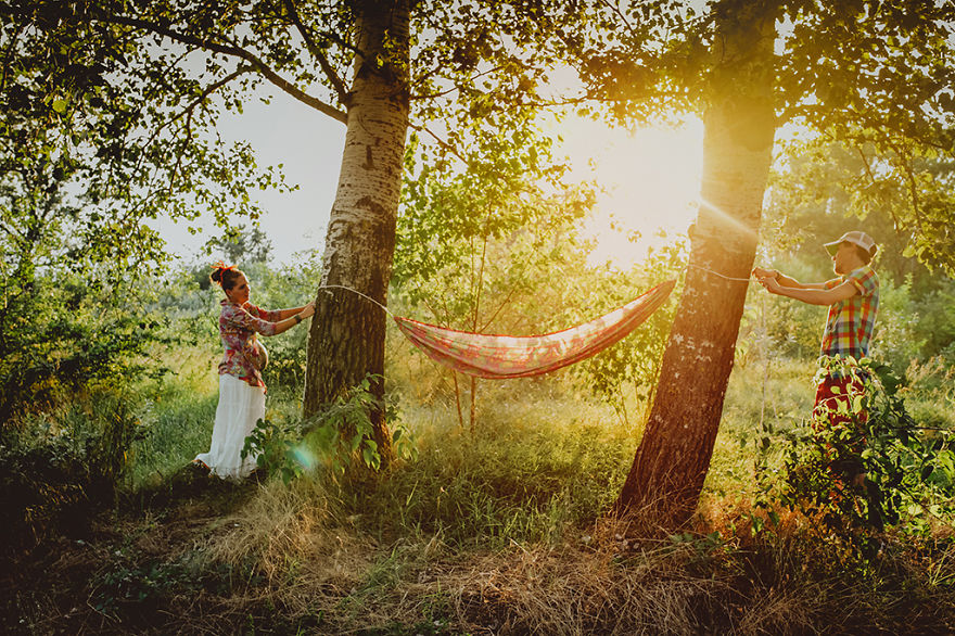 When Hippies Are Expecting A Baby