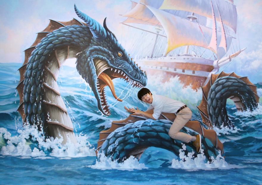 If You Want To Find Out How Far Your Imagination Can Go, Visit Seoul Trick Eye Museum If You Want To Find Out How Far Your Imagination Can Go, Visit Seoul Trick Eye Museum