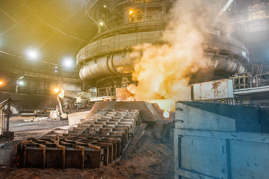 I'm One Of The Few Women Who Photographed Blast Furnace In One Of The Biggest Iron Works I'm One Of The Few Women Who Photographed Blast Furnace In One Of The Biggest Iron Works