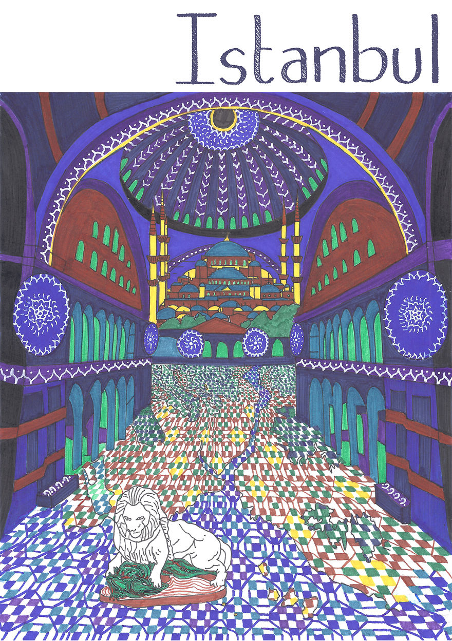 I Make Unique Illustrations Representing Cities I Make Unique Illustrations Representing Cities