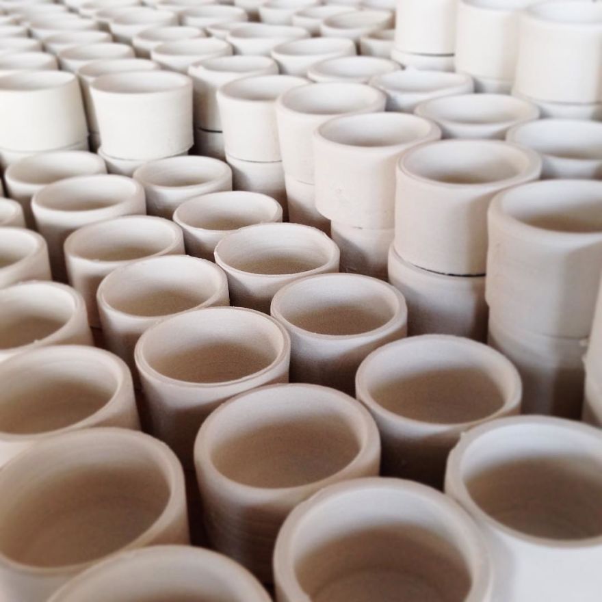 Spent 2 Months Throwing 2500+ Vessels To Create A Self-Portrait Spent 2 Months Throwing 2500+ Vessels To Create A Self-Portrait