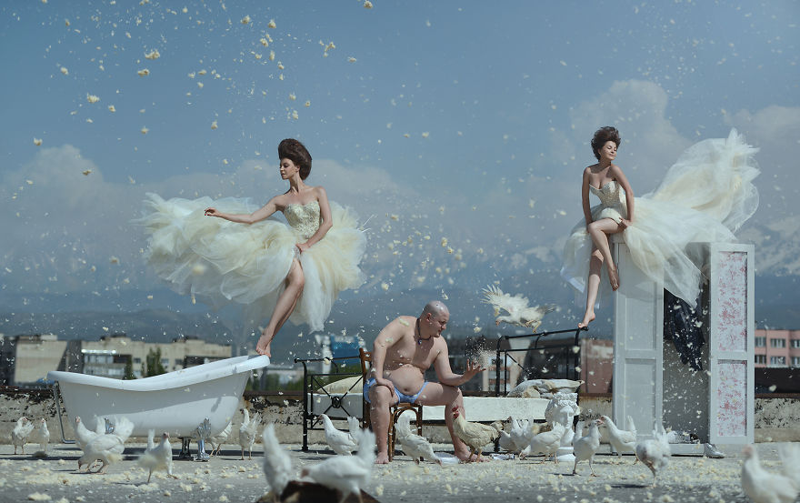 Levitation: I Combine Chaos And Elegance In My Gravity-defying Pictures Levitation: I Combine Chaos And Elegance In My Gravity-defying Pictures