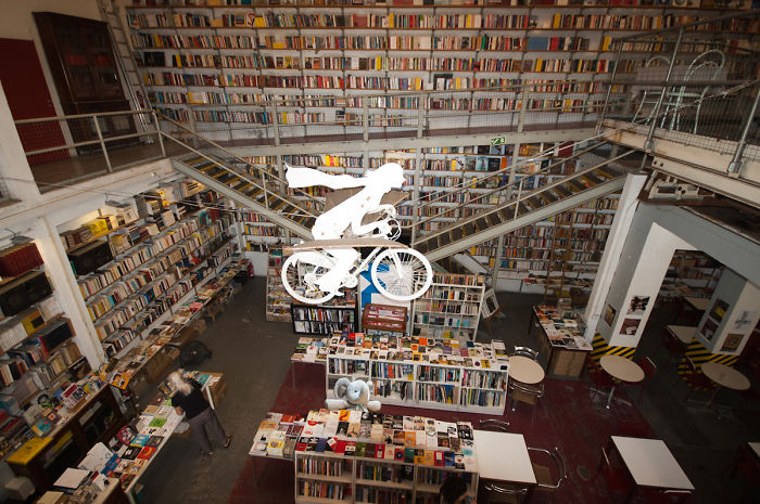 Looking For Books In Lisbon, Portugal.