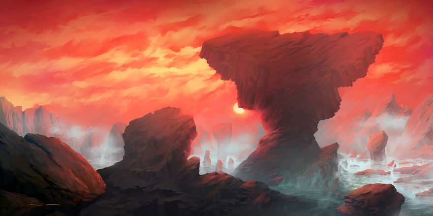 I Left University To Pursue My Dream As A Concept Artist