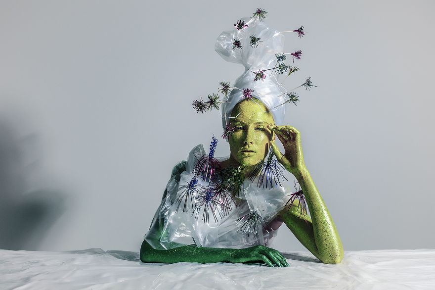 I Create Fashion From Items People Throw Away Immediately After Using Them I Create Fashion From Items People Throw Away Immediately After Using Them