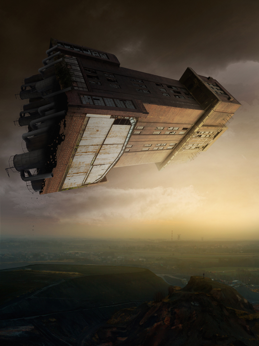 I Turn Photographs Of Postindustrial Poland Into Sci-Fi Artworks I Turn Photographs Of Postindustrial Poland Into Sci-Fi Artworks
