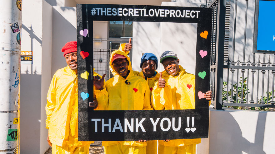 We Gave Free Rain Suits To The Less Fortunate We Gave Free Rain Suits To The Less Fortunate