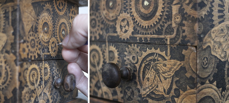 It Took Me 50 Hours And Thousands Of Lines To Bring This Old Coffee Grinder Lamp To Life