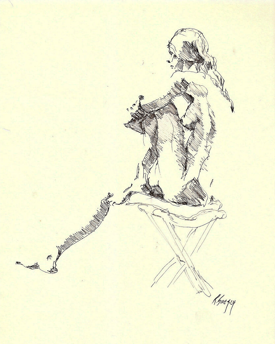 My Sketches Of Nude People That Barely Survived Storm Sandy My Sketches Of Nude People That Barely Survived Storm Sandy