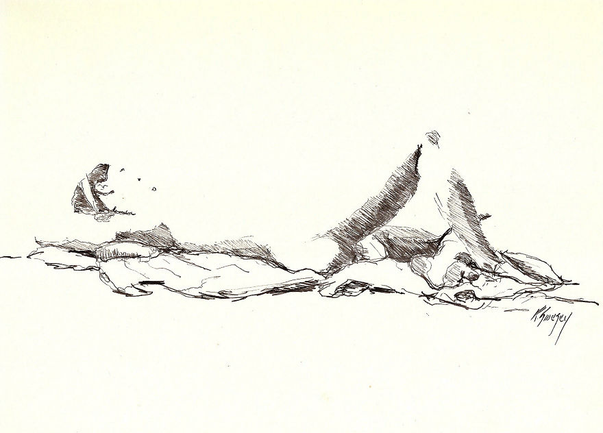 My Sketches Of Nude People That Barely Survived Storm Sandy My Sketches Of Nude People That Barely Survived Storm Sandy