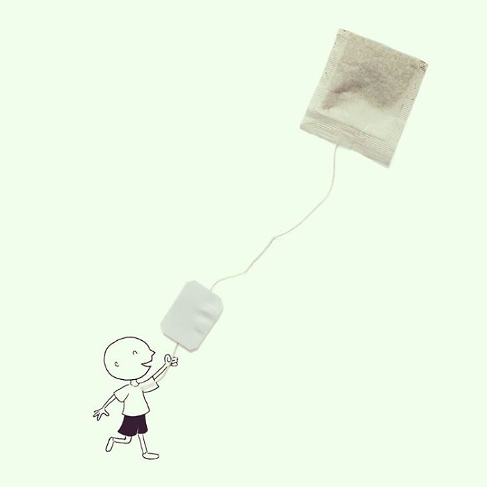 New Everyday Objects Turned Into Imaginative Illustrations By Javier Pérez