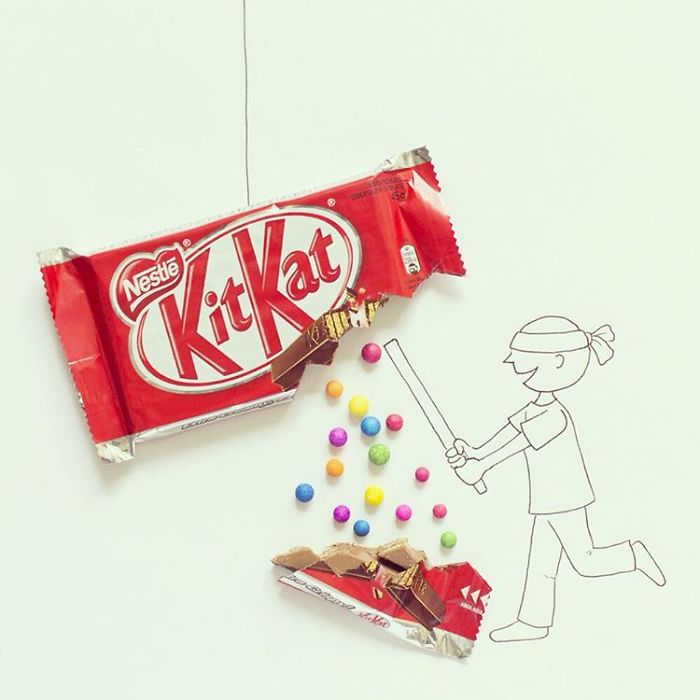 New Everyday Objects Turned Into Imaginative Illustrations By Javier Pérez
