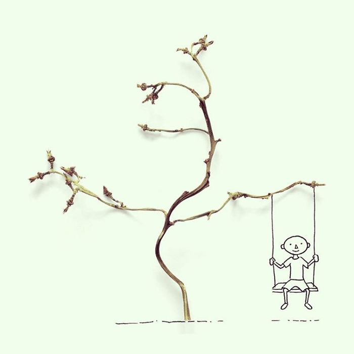 New Everyday Objects Turned Into Imaginative Illustrations By Javier Pérez