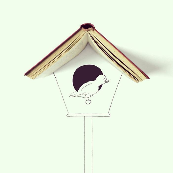 New Everyday Objects Turned Into Imaginative Illustrations By Javier Pérez