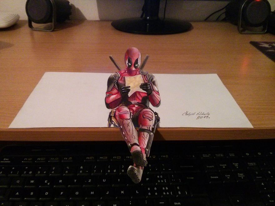 3D Drawings That I Create To Confuse People