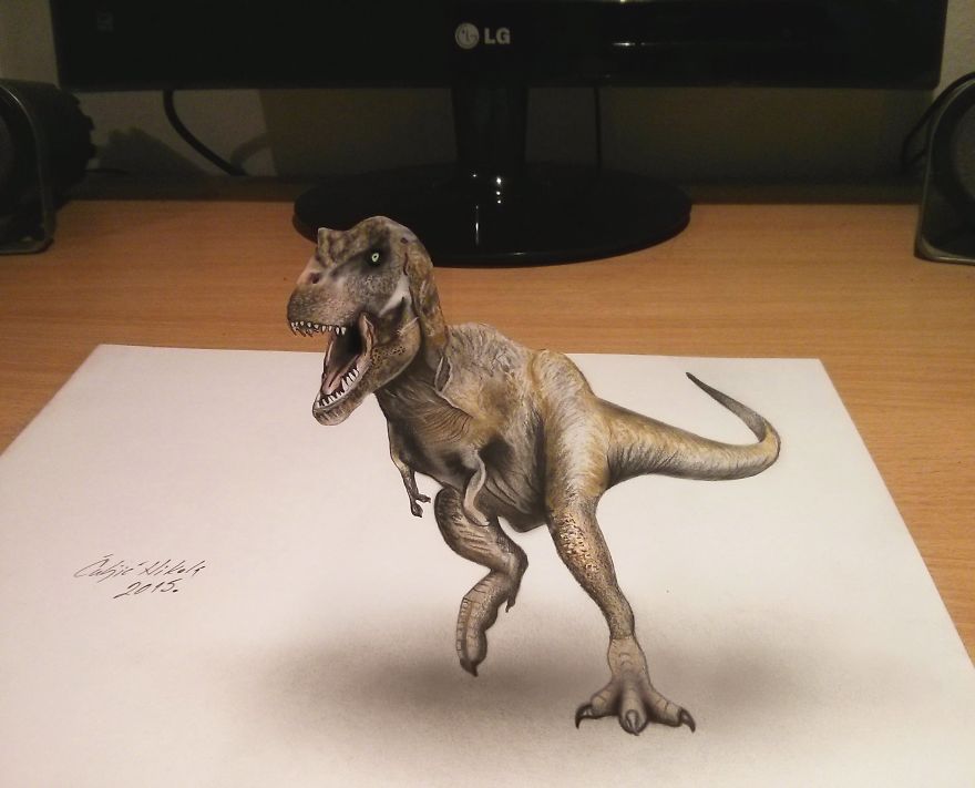 3D Drawings That I Create To Confuse People