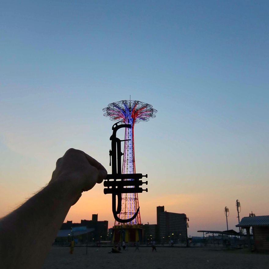 A Musical Twist On The Parachute Jump, Coney Island