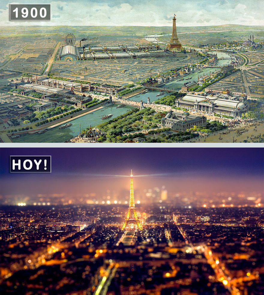 9 Amazing Cities Before And After 9 Amazing Cities Before And After