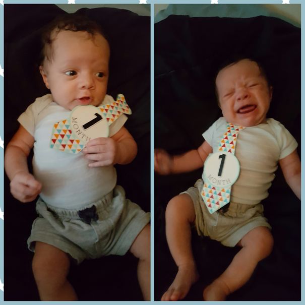 1 Month Sticker Fail!!