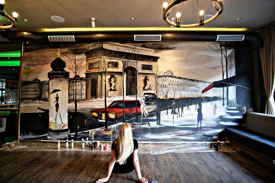 Mural Artist Transforms Boring Walls Into Works Of Art Mural Artist Transforms Boring Walls Into Works Of Art