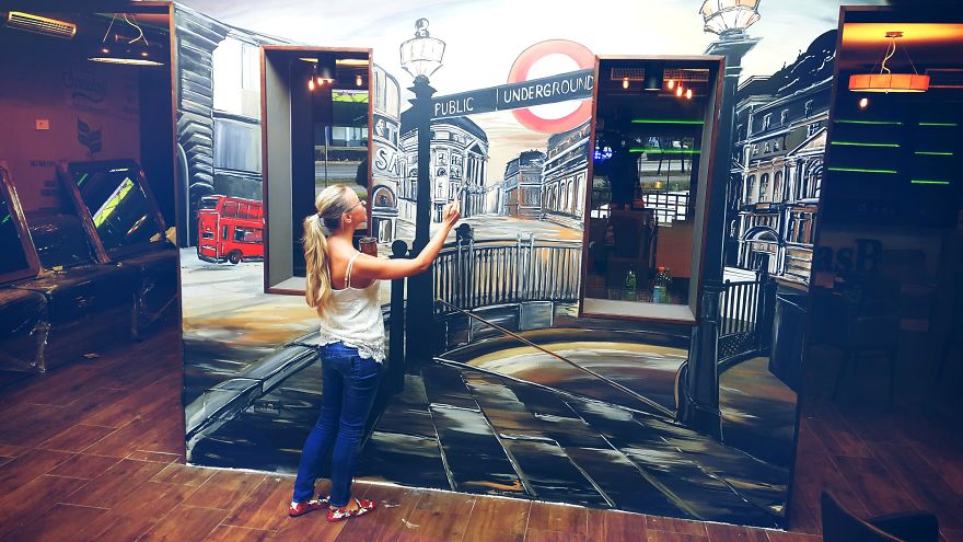 Mural Artist Transforms Boring Walls Into Works Of Art