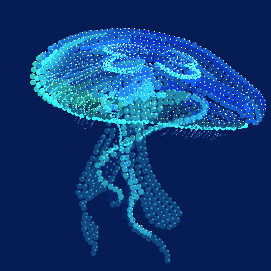 "pixel Pointillism" Is What I Name My Process For Digitally Bedazzling Images