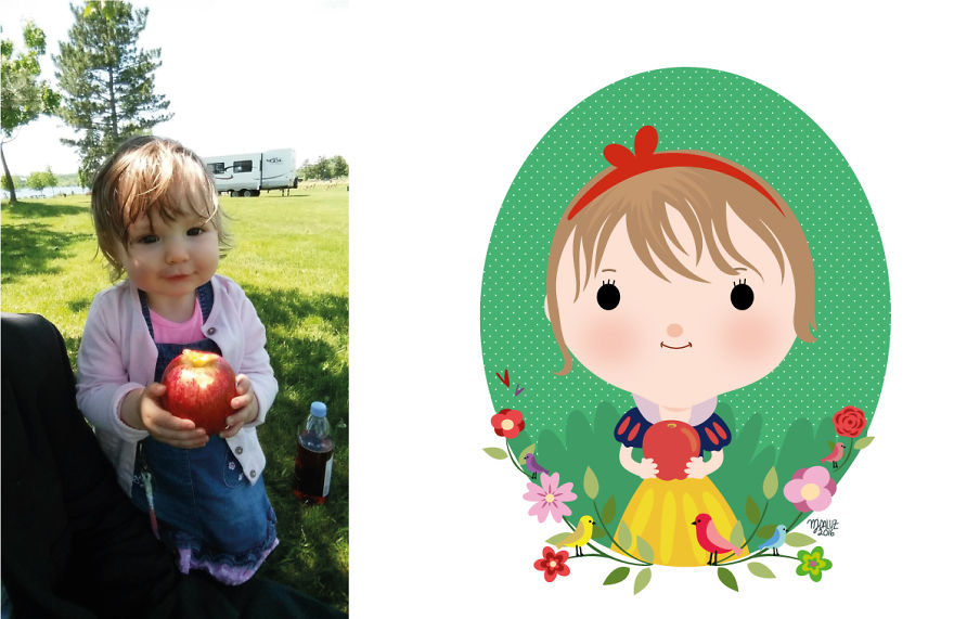 I Take Children’s Photos From The Internet And Turn Them Into Playful Illustrations (Part 3)