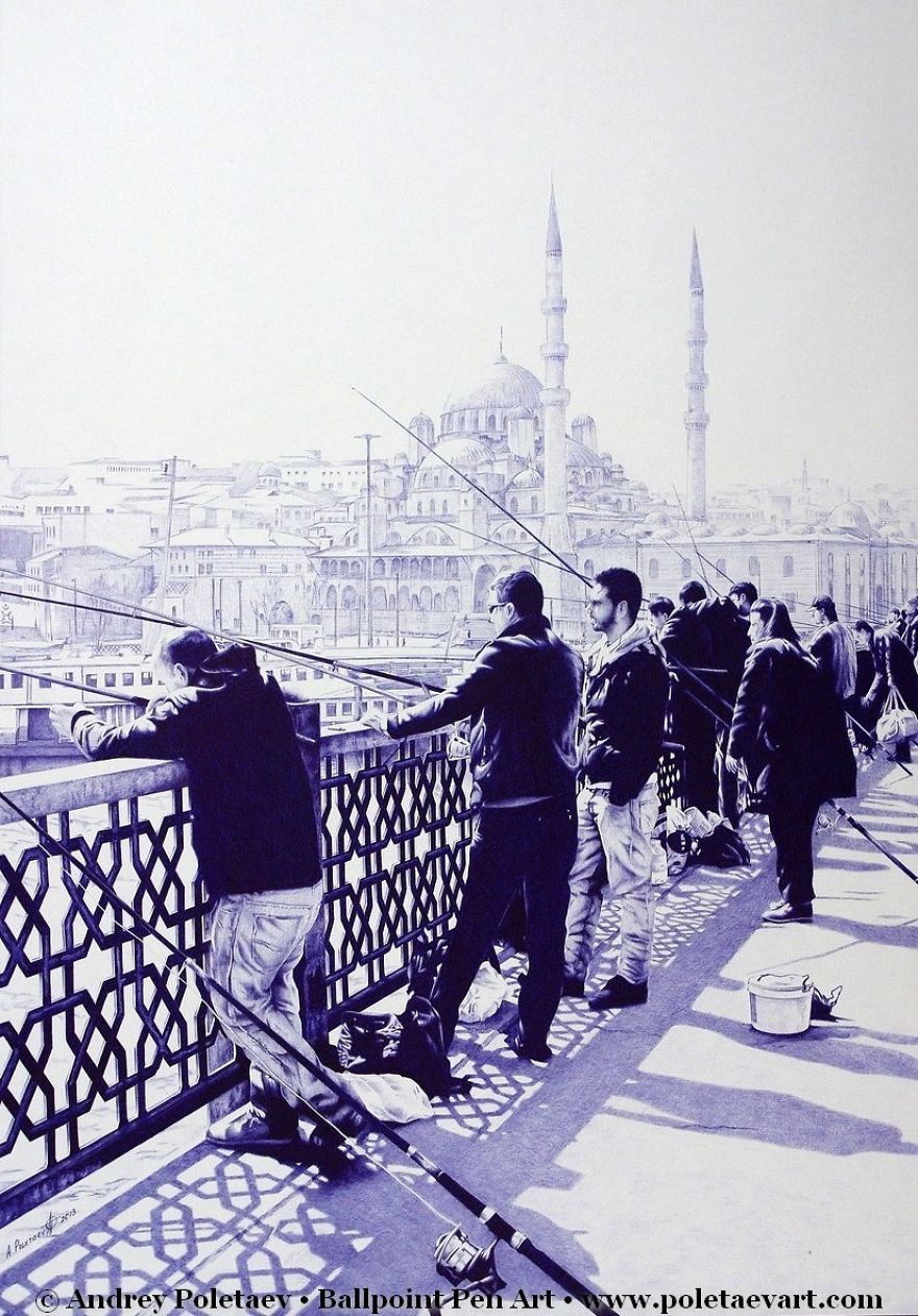 Realistic Ballpoint Pen Drawings That Take Me Up To 300 Hours (Part 2) Realistic Ballpoint Pen Drawings That Take Me Up To 300 Hours (Part 2)