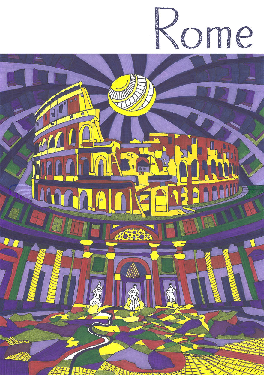 I Make Unique Illustrations Representing Cities I Make Unique Illustrations Representing Cities