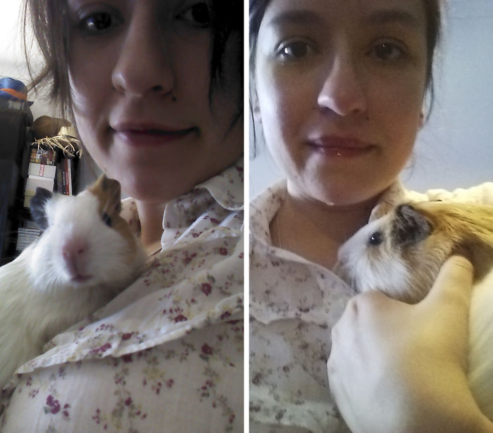 Our First And Last Picture Together. I Love You Momo, I Miss You.