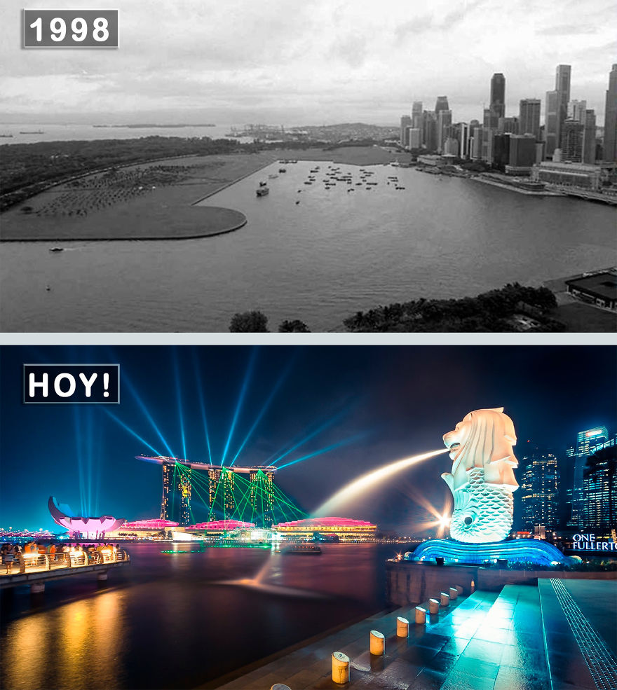 9 Amazing Cities Before And After