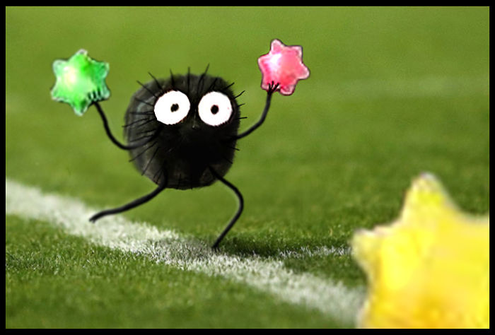 Soot Sprite In The Stadium!