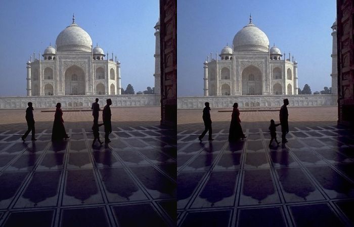 Taj Mahal - To Remove The Man Walking Away From The Family