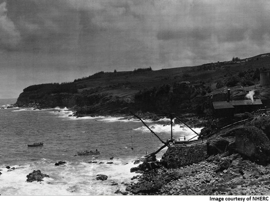 The Old Sugar Mill Landing In Honokaa, Hawaii 1850 To 1920 The Old Sugar Mill Landing In Honokaa, Hawaii 1850 To 1920