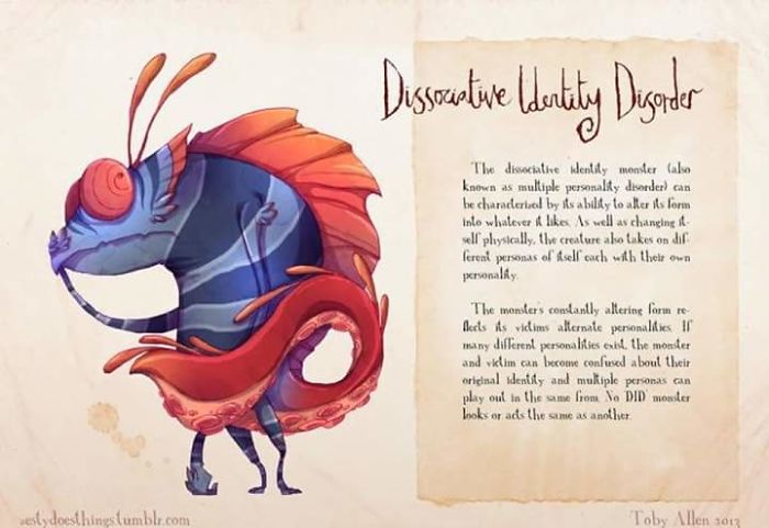 The Mental Illness Monsters