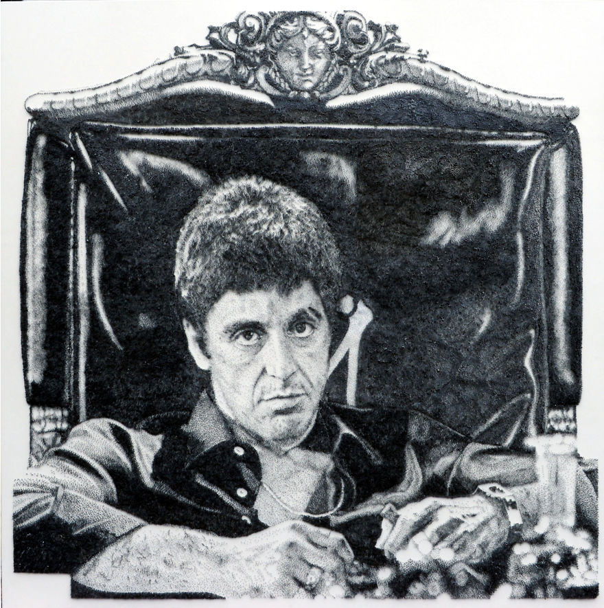 Sculptures That I Created With Hundreds Of Thousands Of Nails