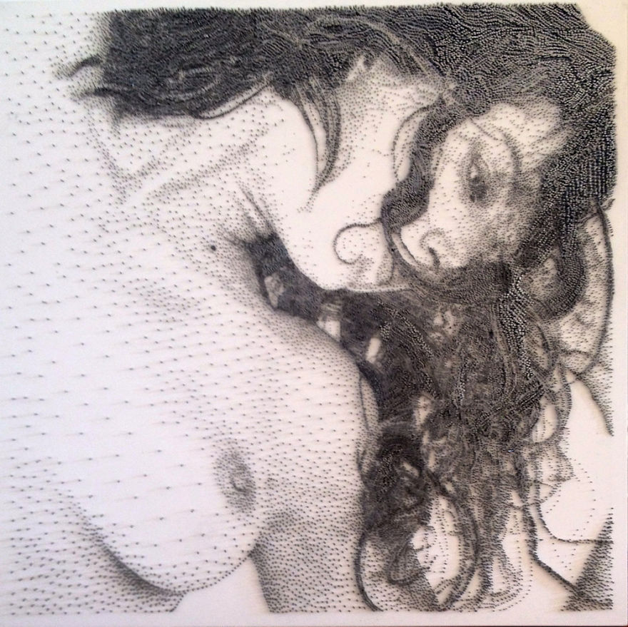 Sculptures That I Created With Hundreds Of Thousands Of Nails Sculptures That I Created With Hundreds Of Thousands Of Nails