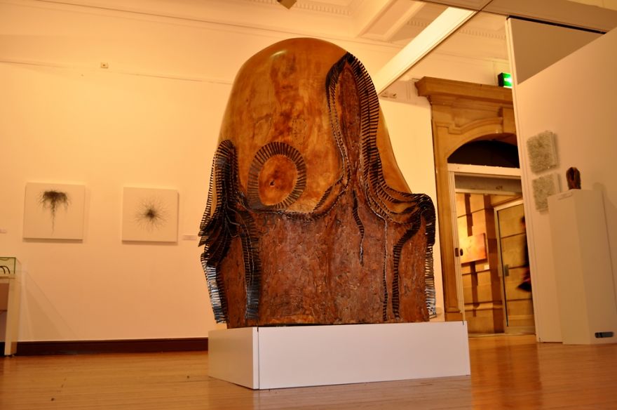 Sculptures That I Created With Hundreds Of Thousands Of Nails