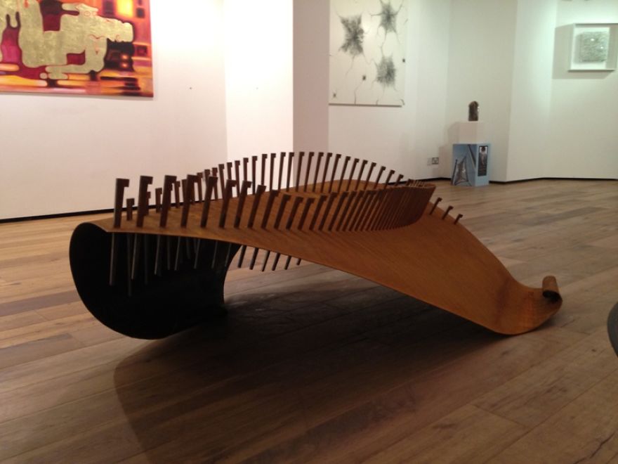 Sculptures That I Created With Hundreds Of Thousands Of Nails