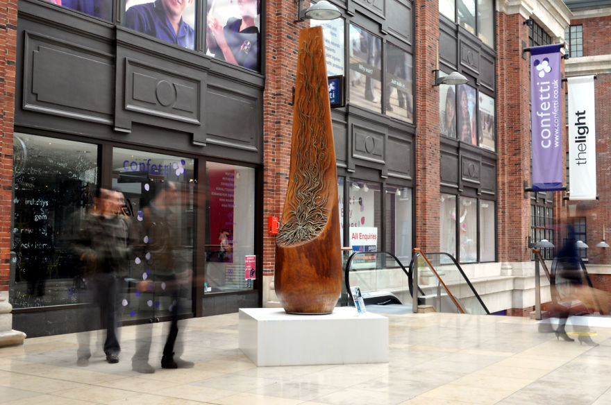 Sculptures That I Created With Hundreds Of Thousands Of Nails