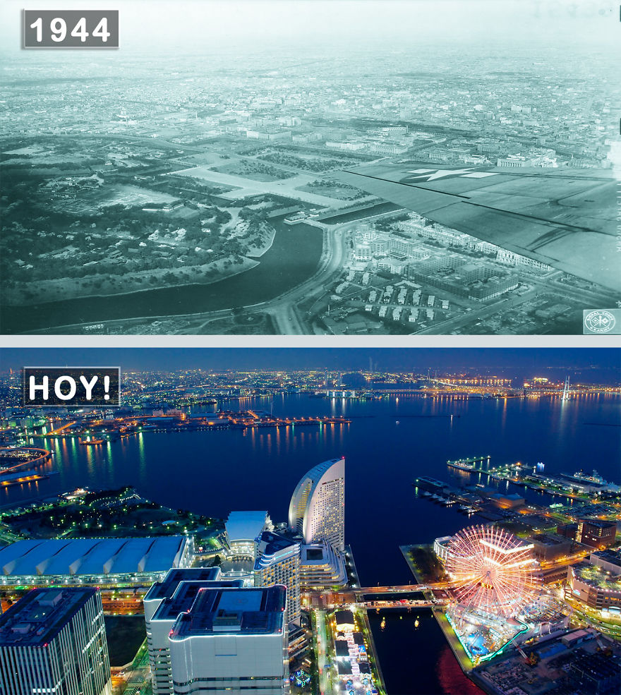 9 Amazing Cities Before And After 9 Amazing Cities Before And After